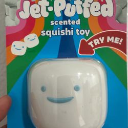 Jet Puffed scented squishi toy