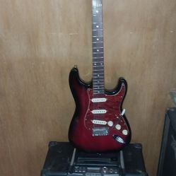Stratocaster & Line6 Spider jam 30