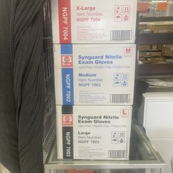 Nitrile Gloves 10 Boxes Of 100 $50 Each 