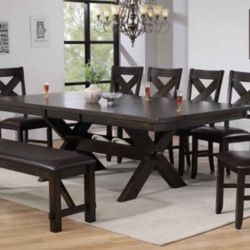 Inventory Blowout Sale. Kelly Eight Piece Dining Set Only $599. Easy Finance Option. Same-Day Delivery.