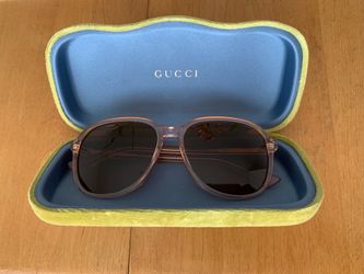 Gucci Sunglasses, Made in Italy.  You just need to replace the prescription.
