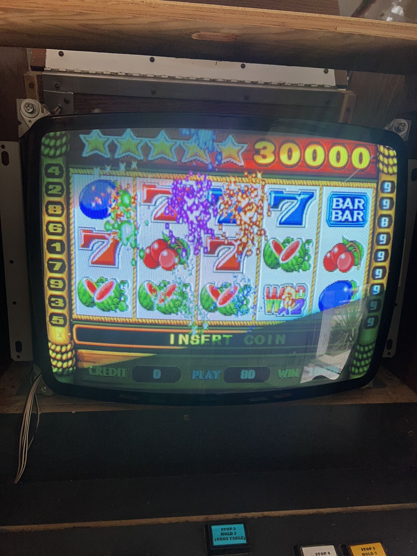 19 Inch Wells Gardner Arcade Game Monitor Excellent Shape