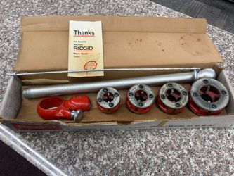 Ridgid 36355 3/8-Inch-to-1-Inch Manual Exposed Ratchet Threader