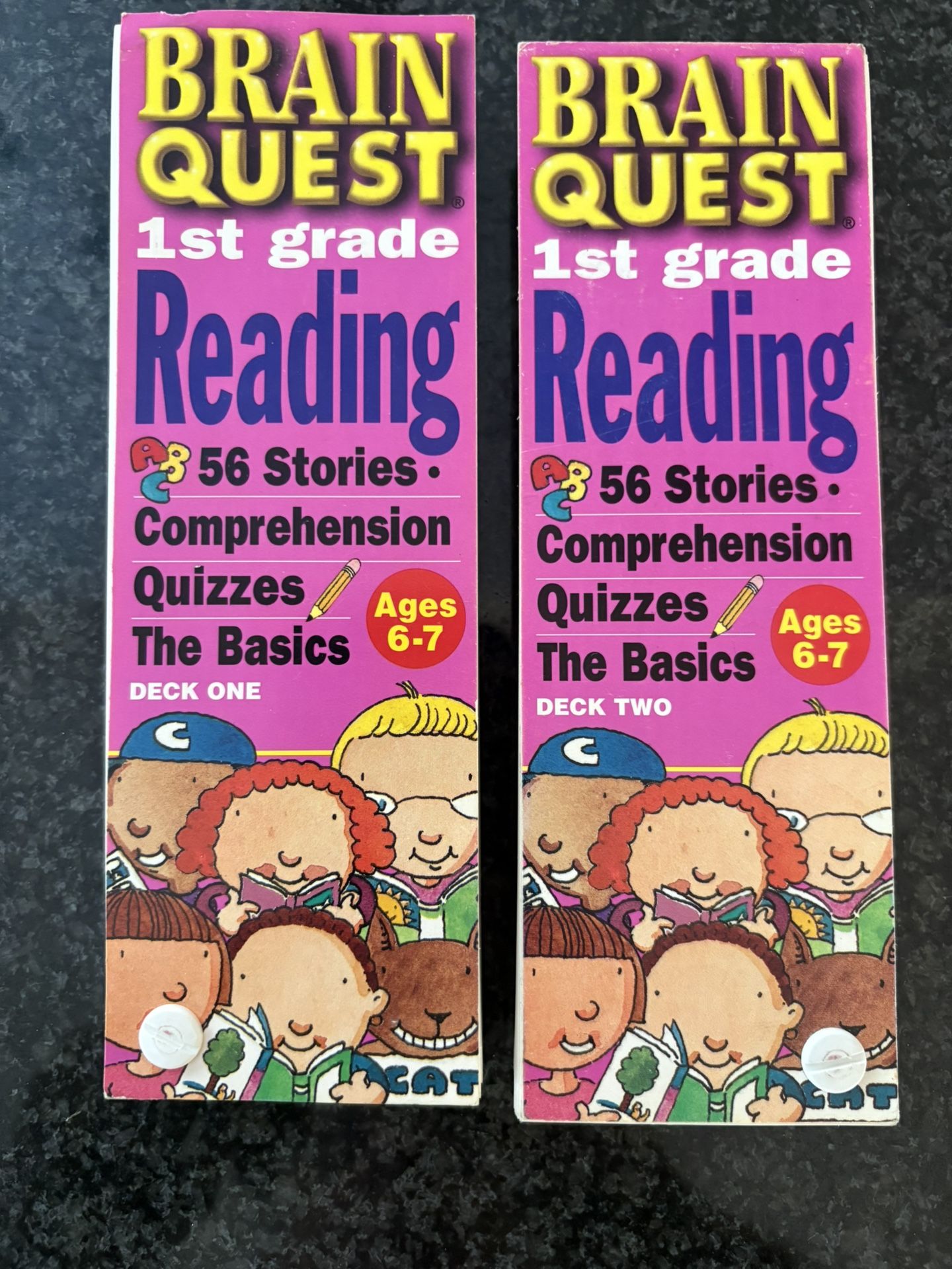 Brain Quest First Grade Reading 2 Decks