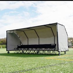 Soccer Tent, Soccer Goal, Aluminum Weather Proof Side Line Tent