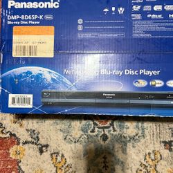 Panasonic Network Blu - Ray  Disc Player New 
