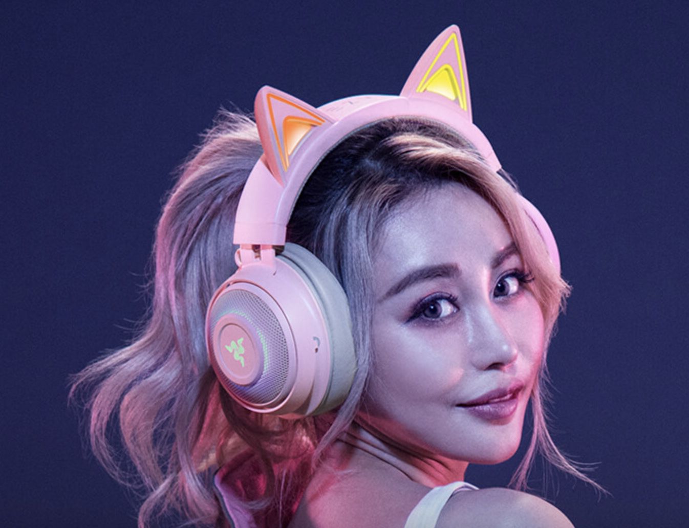 Kraken Kitty Light Up Bluetooth Headphones NEW