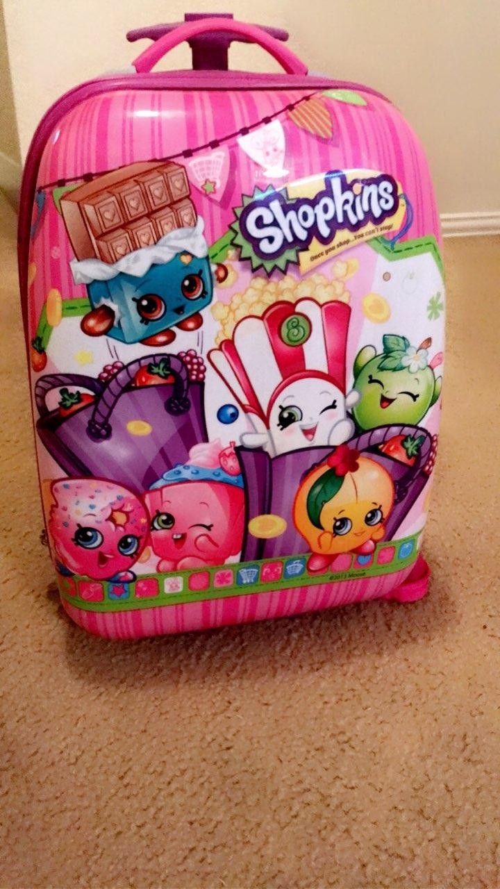 Shopkins Hard Case Carry On Luggage