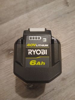 Ryobi Tools 40V Lithium 6Ah Battery