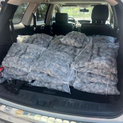 Blasted Black Pebbles