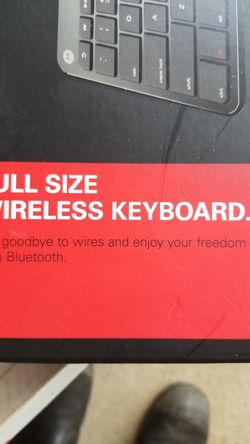 Wireless keyboard