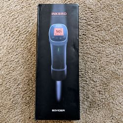 Wifi Sous Vide Cooker, 1000W, App Control, Stainless Steel ( Brand InkBird) 
