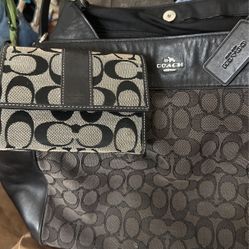 Large Coach Bag With Wallet 