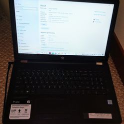HP Laptop 15-bs033cl - Intel Core i3 7100U 