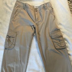 Khaki Capri