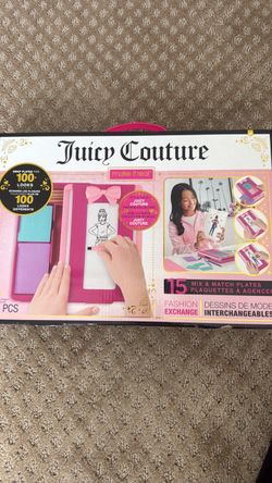 Juicy couture art coloring set