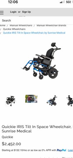 Wheel chair new cost $2452 dlls got used one for 1500 make offer