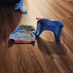 Muffin's Halo Blind Dog Ring And Vest