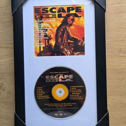 Escape From LA Movie Soundtrack Framed