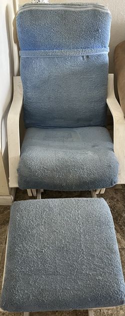 Swing Chair With Ottoman 