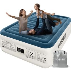 Queen Air Mattress with Built-in Pump