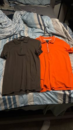 Armani Exchange Zip Up Polo 