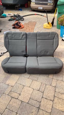 Back seat Ford Escape