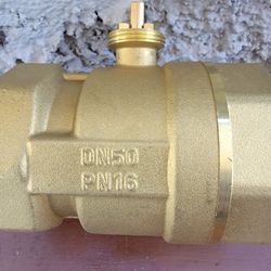 2” Brass Ball Valve Lead Free Full Port Threaded Female DN50 PN16 New no handle