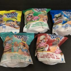 Mr. Potato Head Chips Lot of 5 Discontinued Retro Hasbro Toys