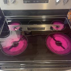 30” Stainless Steel GlassTop Whirlpool Electric Stove FOR SALE!!!!