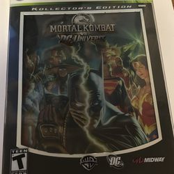 Mortal Kombat Vs DC Universe Kollectors Edition Xbox 360