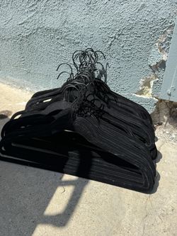 Black Velvet Hangers