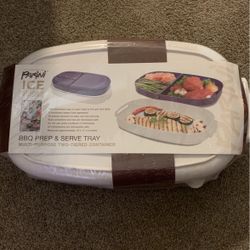 Brand New Never Used Parini Ice Series BBQ Prep & Serve Tray