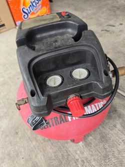 Central pneumatic compressor used good 😊