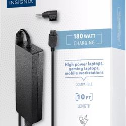 Insignia - 180 W High-Power Universal Laptop Charger - Black (286049) NS-PWL9180