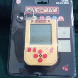 Pac-Man Game Keyring 