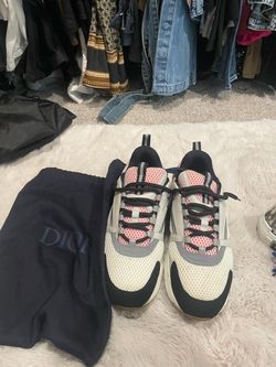 Dior B22 Sneakers White Pink Gray size 11