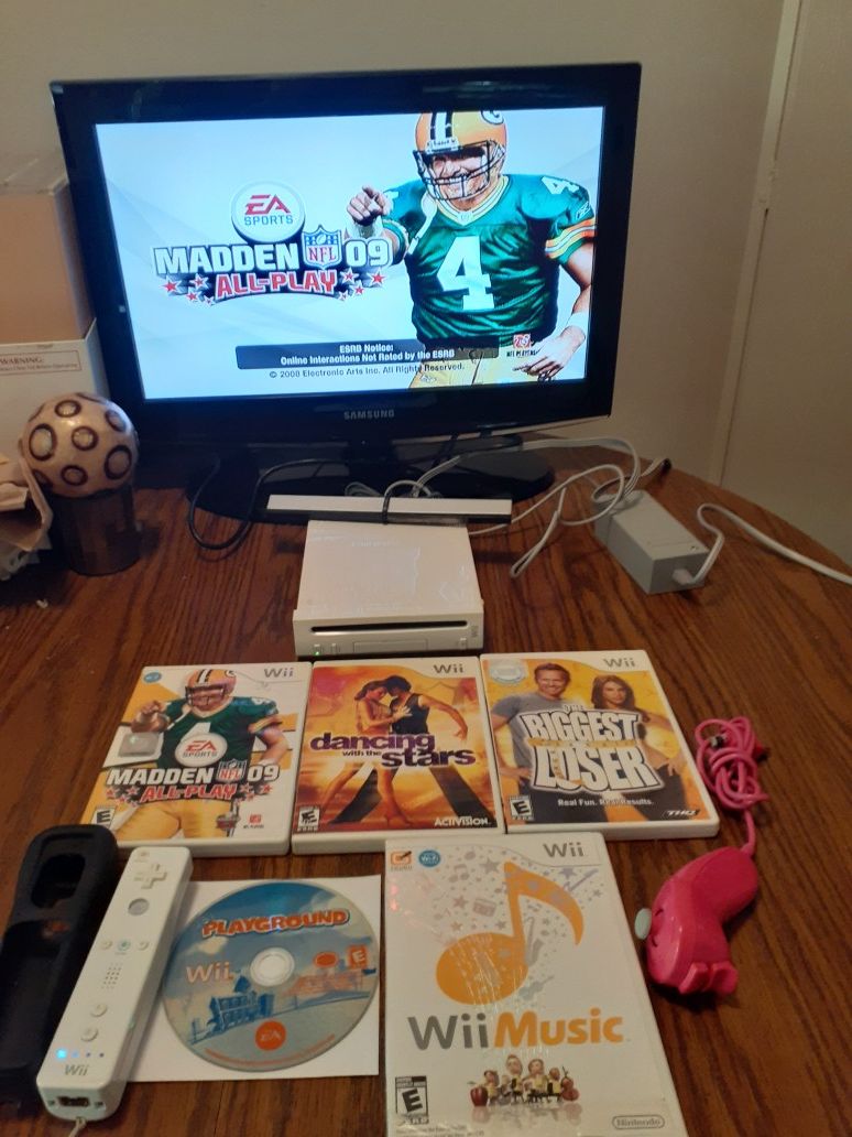 Wii full system with games