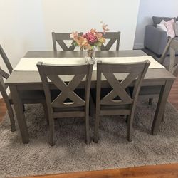 Dinning Table - 6 Chairs 