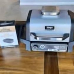 Ninja Outdoor Woodfire Grill Smoker EXCELLENT USED ONLY A FEW TIMES
