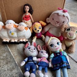 Disney Plush Toy Lot