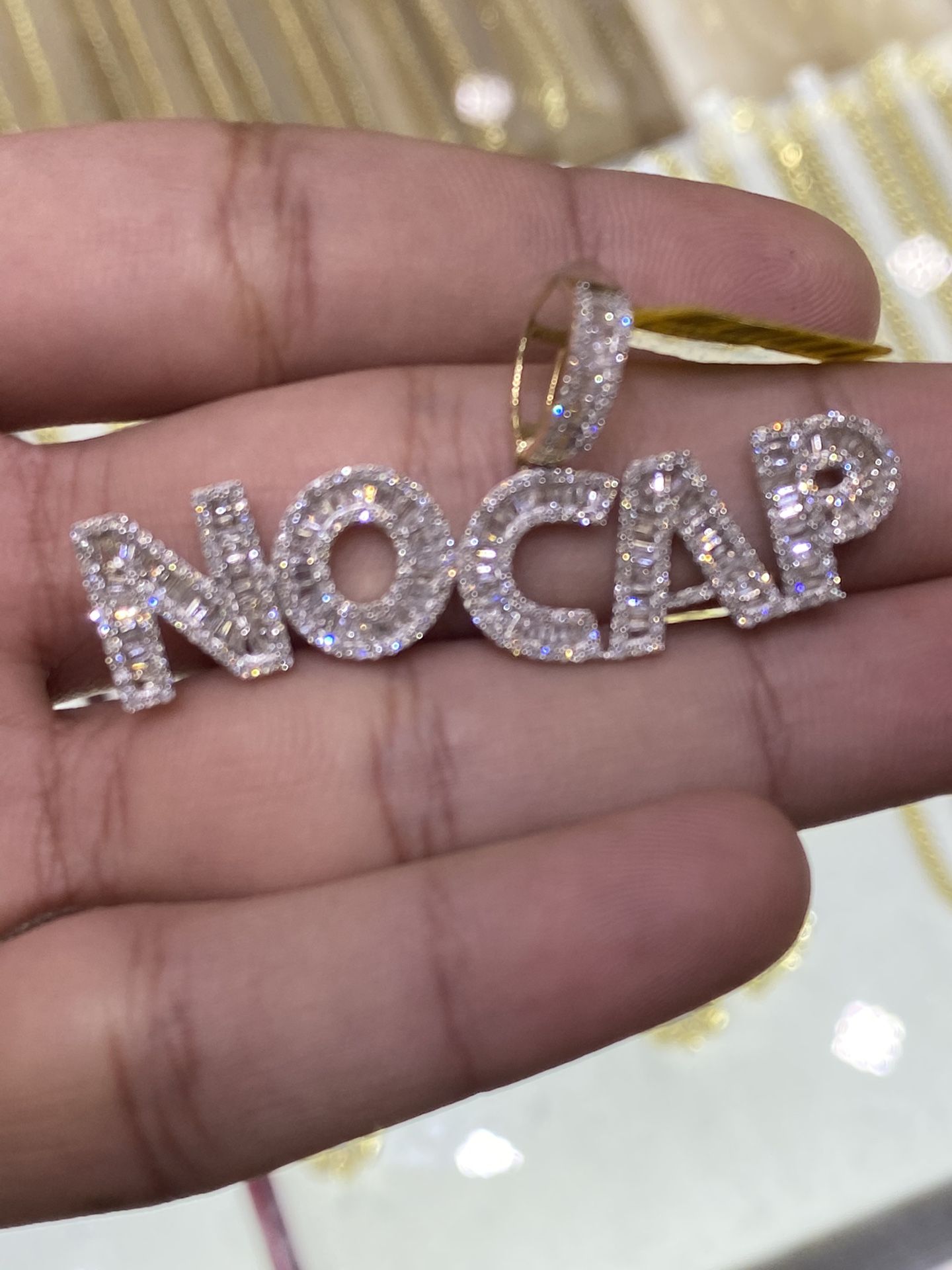 10 K Diamond Pendant “ No Cap” 2.0 Ct Diamonds Ask For Nick