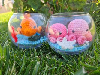 Crochet bowls