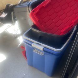 Large And Small Storage Containers 