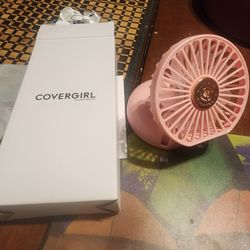 Cover Girl Mini Fold Up Fan