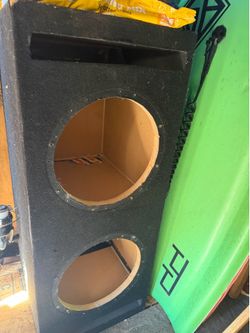 Dual 10inch ported sub box