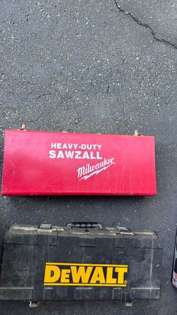 Milwaukee Heavy-Duty Sawzall Metal Case