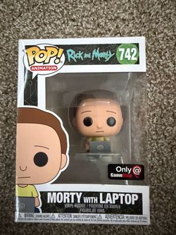 Funko Pop Rick and Morty Morty with Laptop #742