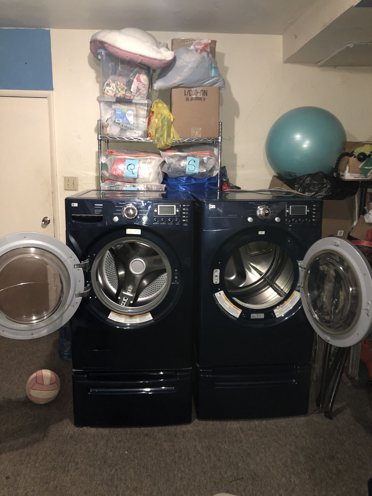 LG washer and Gas dryer