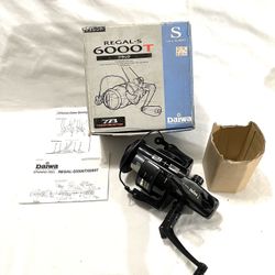 Never Used With Box- Daiwa Regal-S 6000T Twist Buster Fishing Reel. 